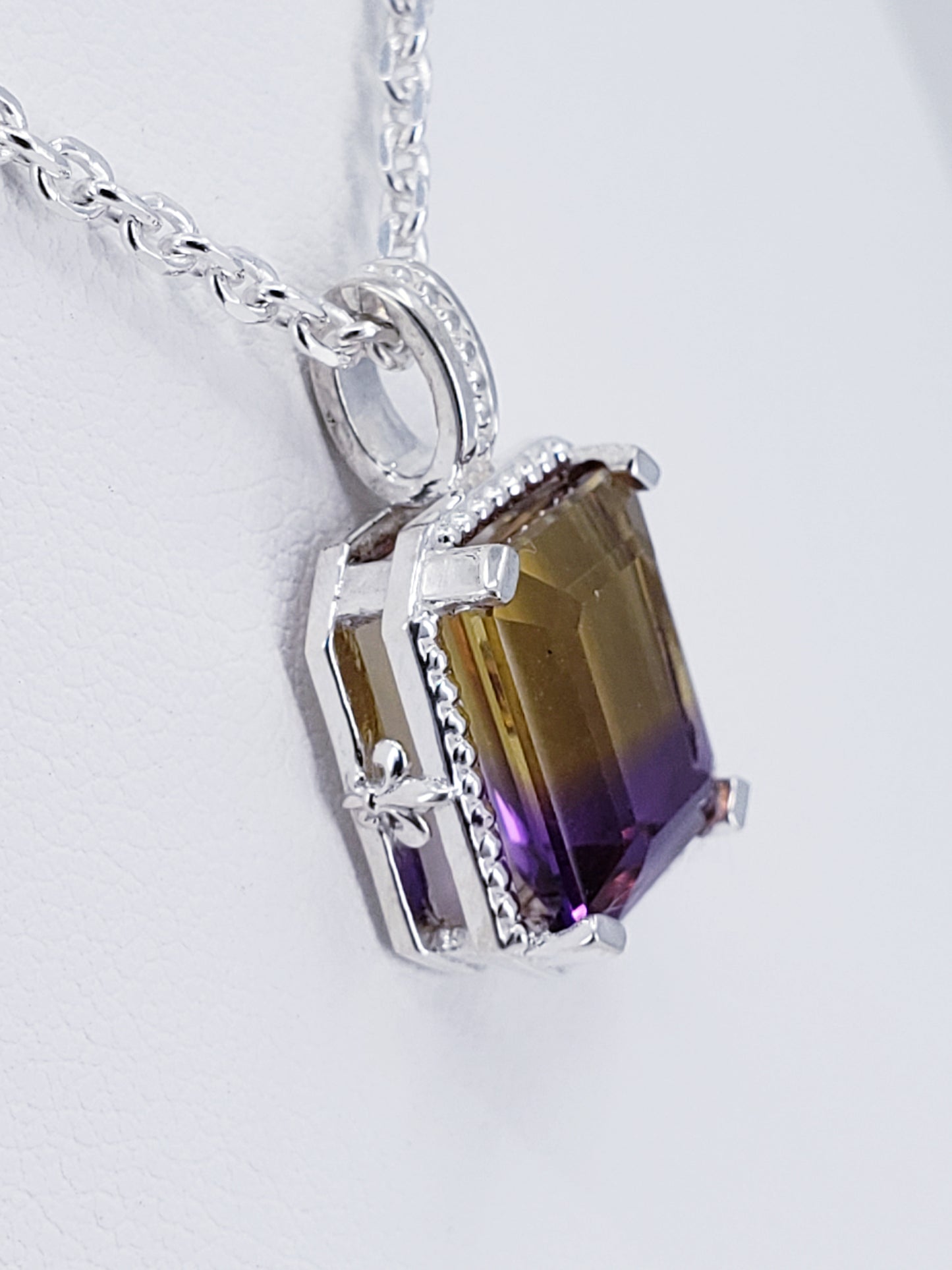 Sterling Silver Ametrine Pendant