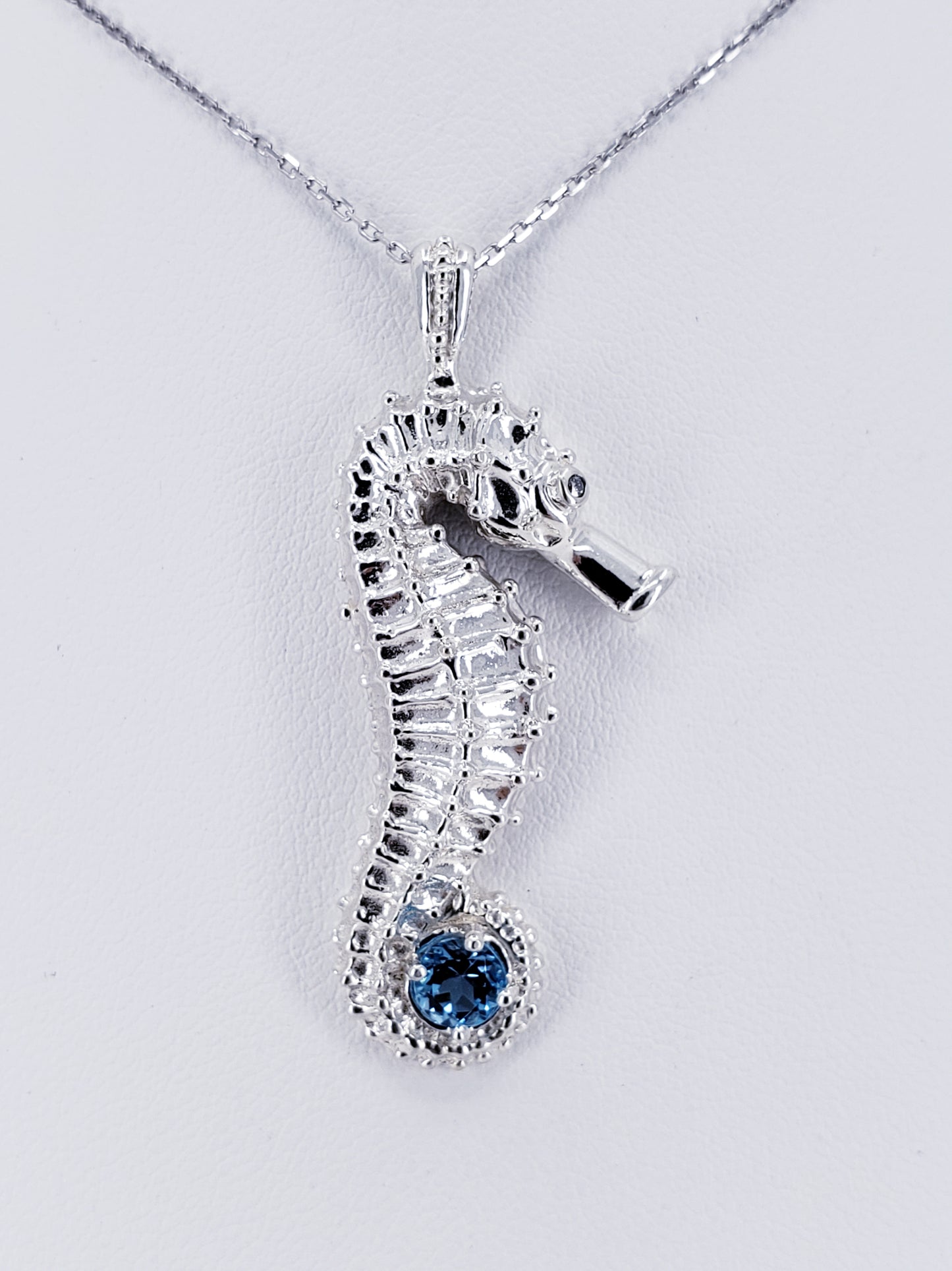 Sterling Silver Seahorse