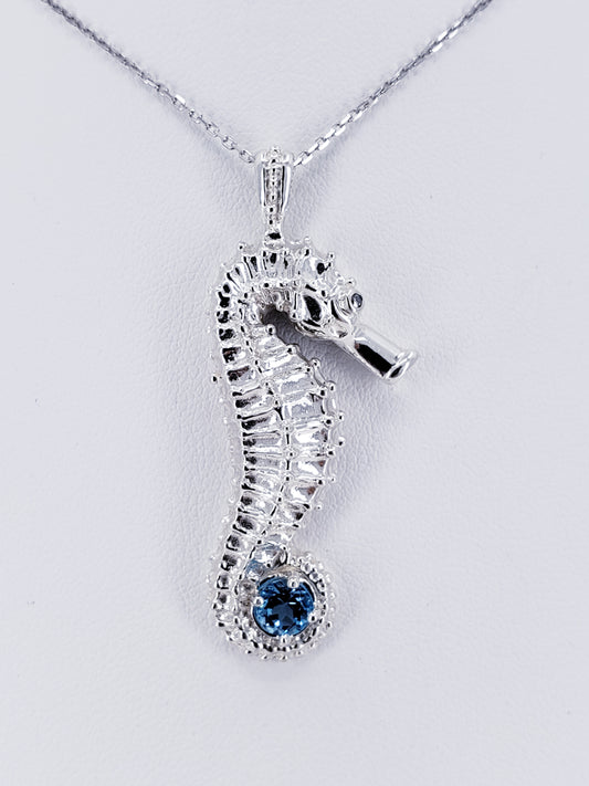 Sterling Silver Seahorse