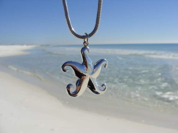 Sterling Silver Starfish Pendant