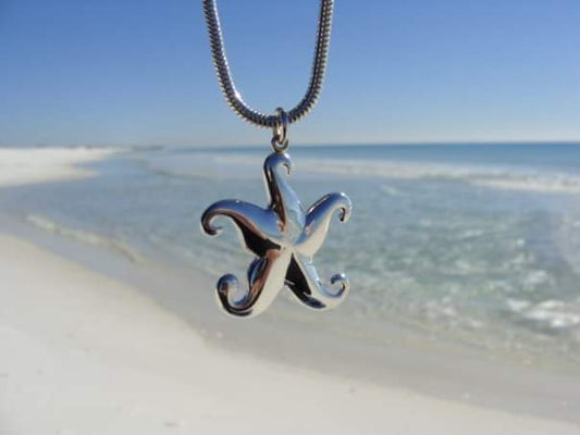 Sterling Silver Starfish Pendant